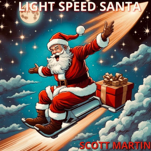 Light Speed Santa sleeve