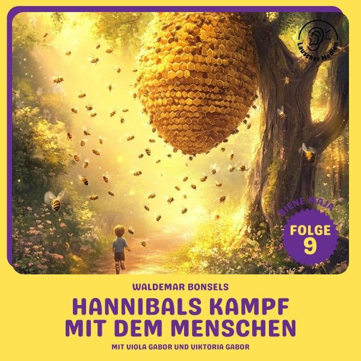 Album cover of Hannibals Kampf mit dem Menschen (Biene Maja, Folge 9)