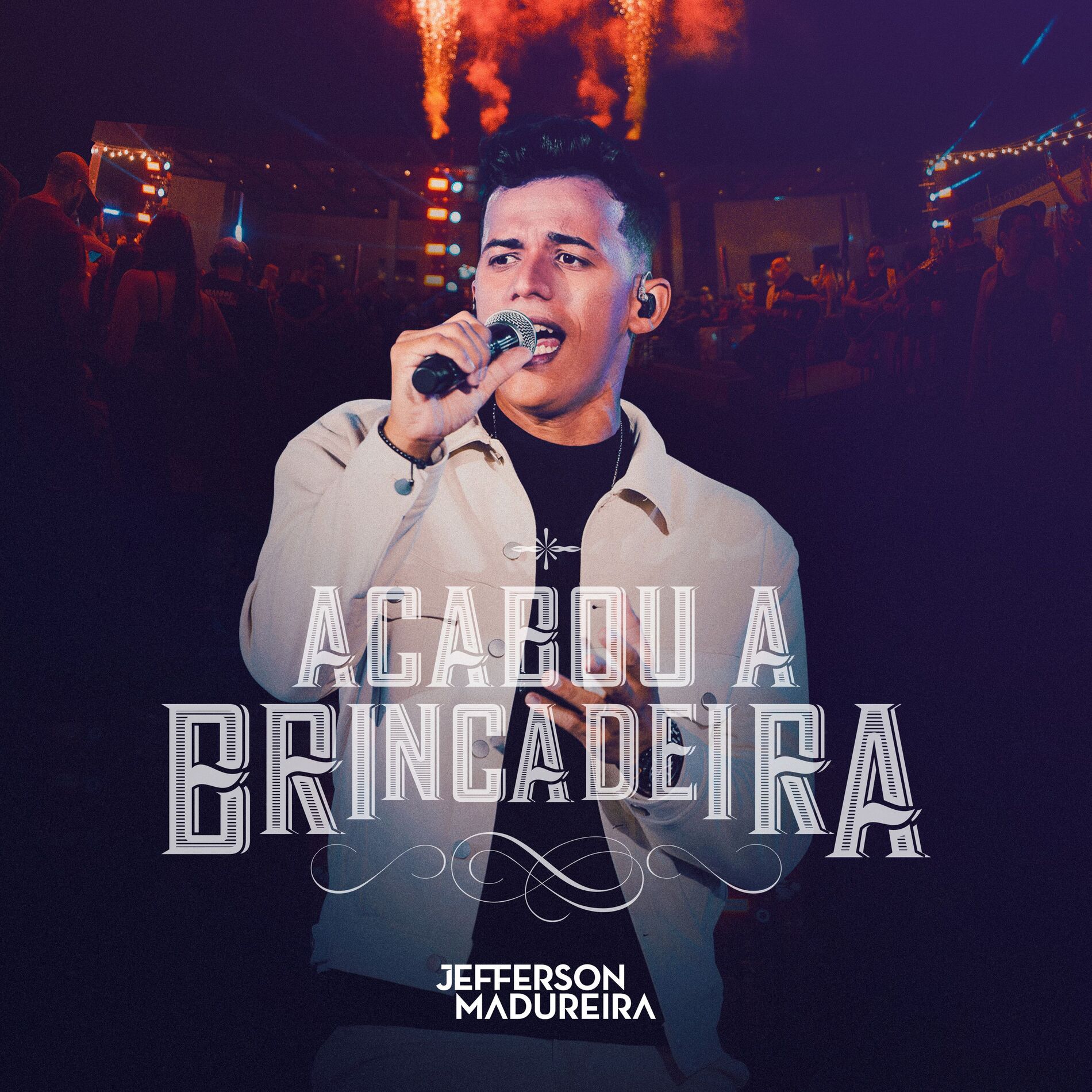 Album cover of Acabou a Brincadeira (Ao Vivo)