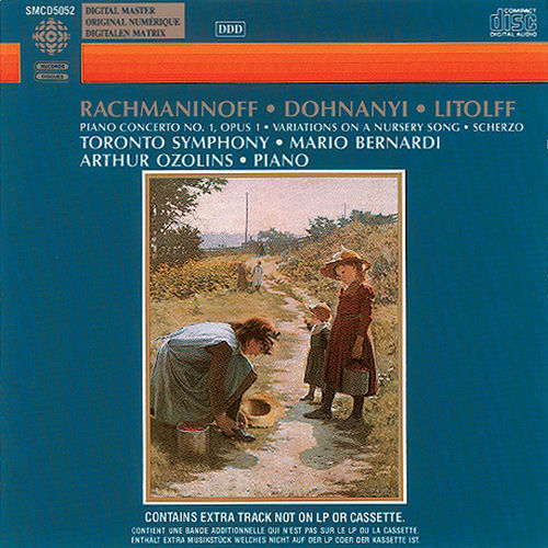 Rachmaninov: Piano Concerto No. 1 / Dohnanyi: Variations On A Nursery Song