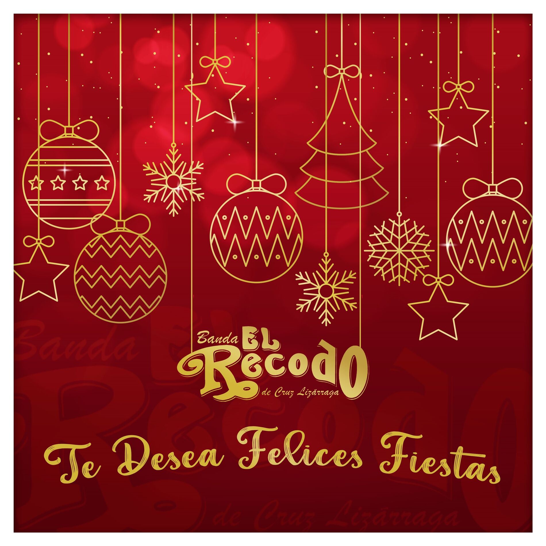 Album cover of Banda el Recodo Te Desea Felices Fiestas