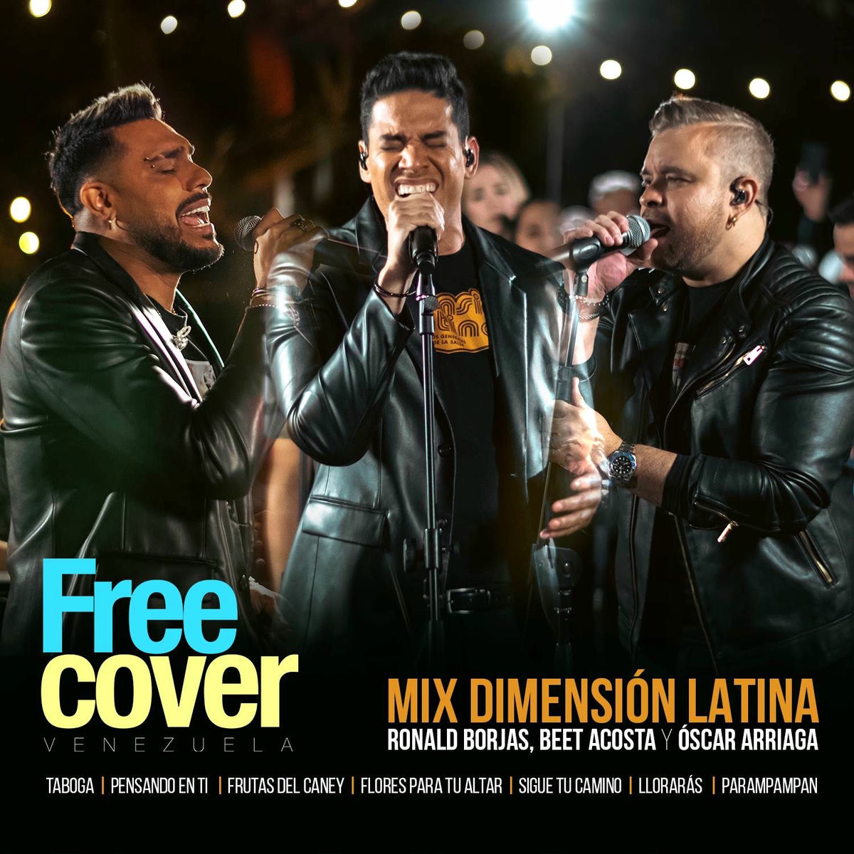 Album cover of Dimensión Latina: Ronald Borjas, Beet Acosta, Óscar Arriagada (Mix En Vivo)