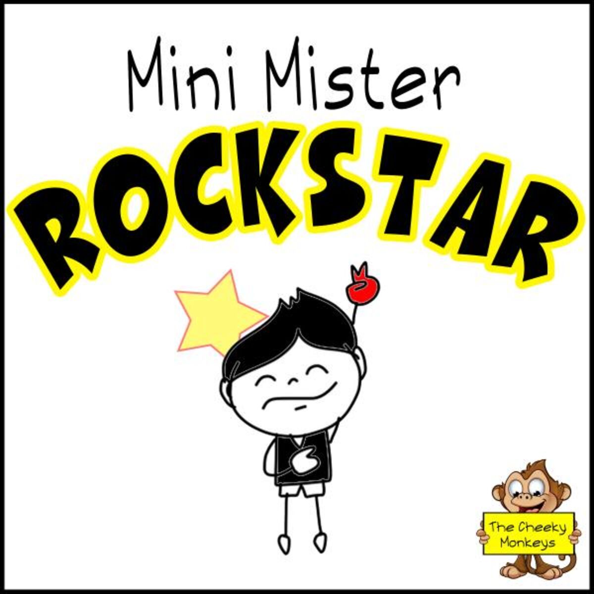 Album cover of Mini Mister Rockstar