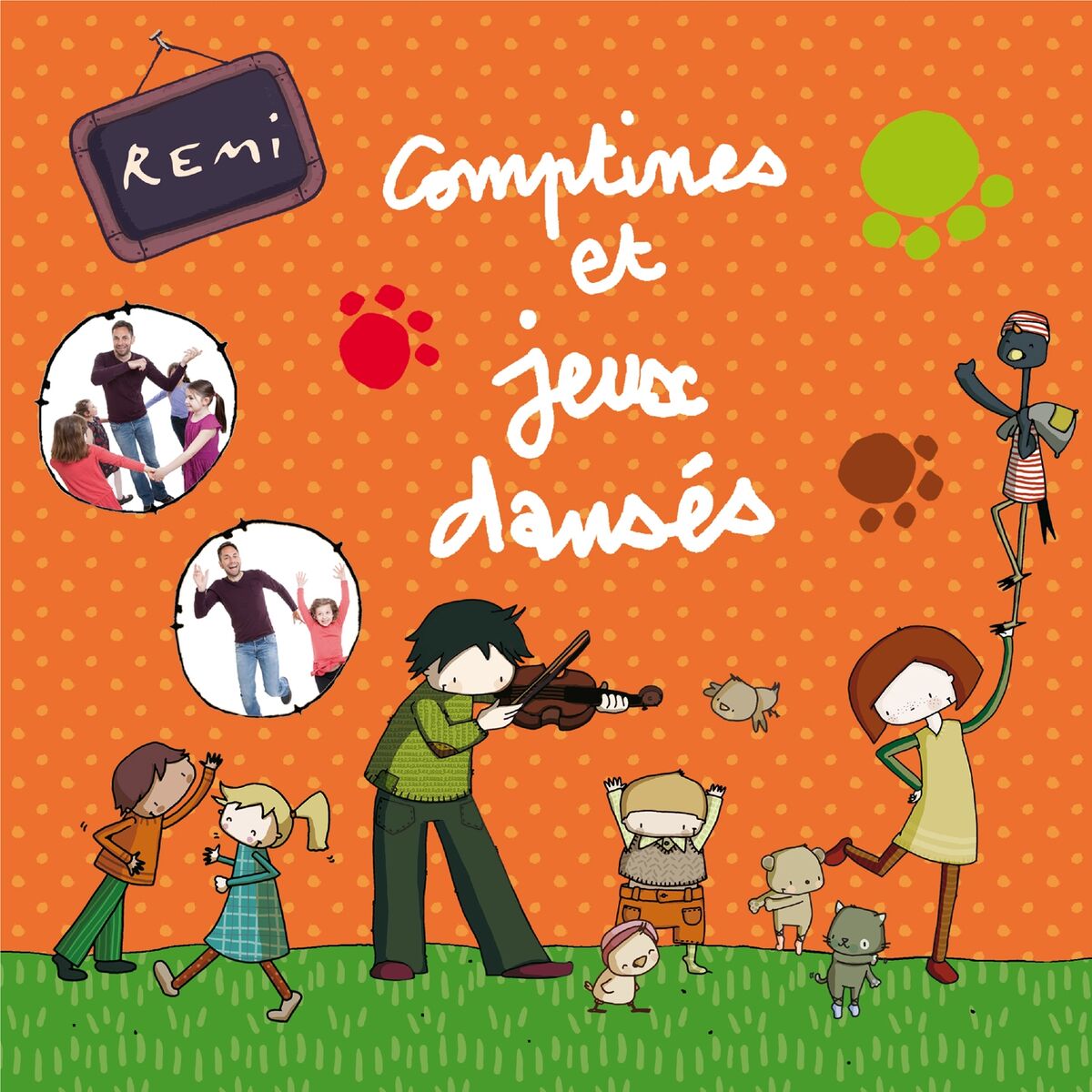 Album cover of Comptines et jeux dansés