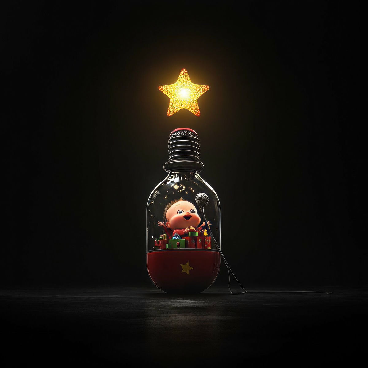 Album cover of Calm Christmas Carols for Kiddos