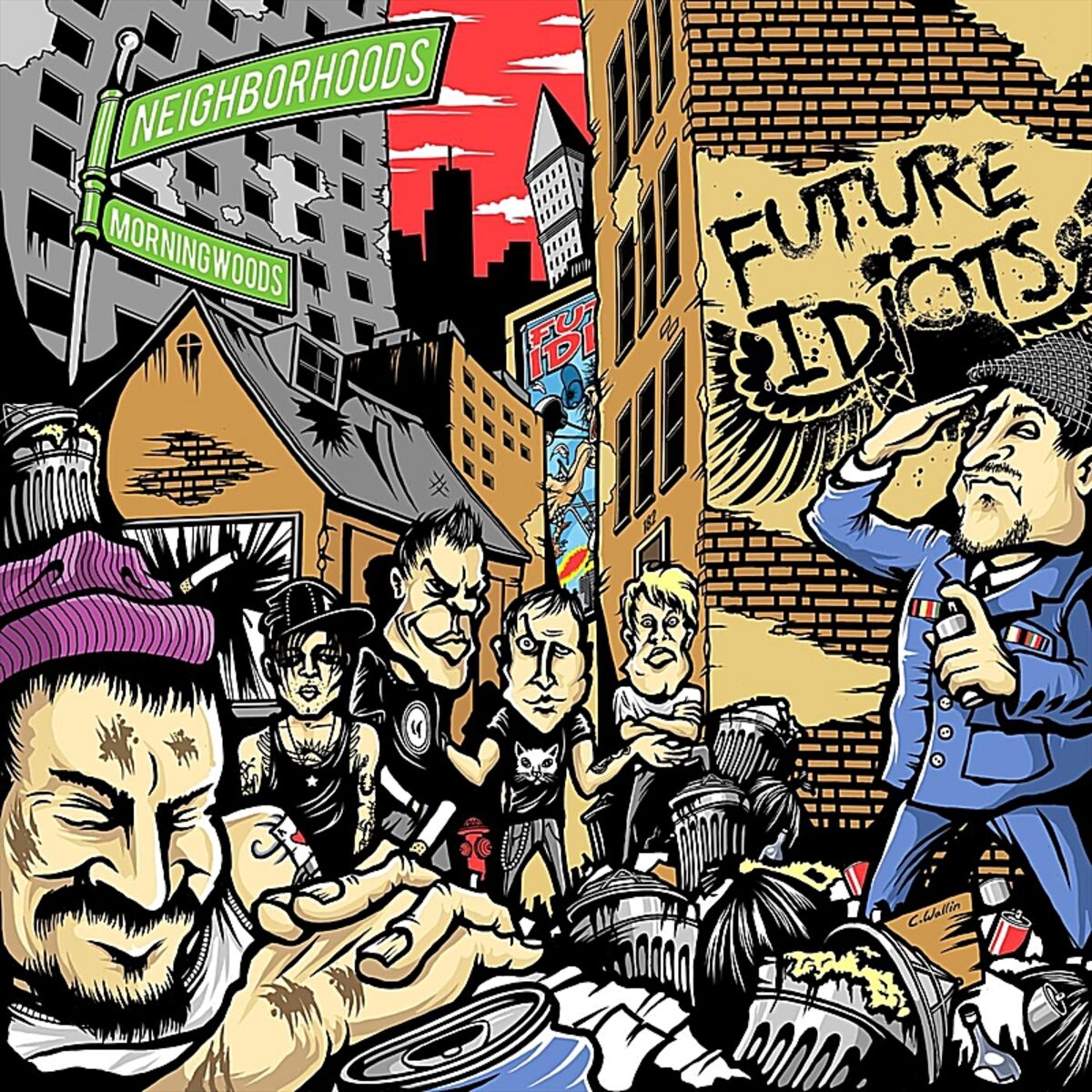 Album cover of Neighborhoods & Morningwoods