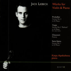 Cover of Prokofiev, Ysaÿe, Chausson, Saint-Saëns: Works for Violin & Piano