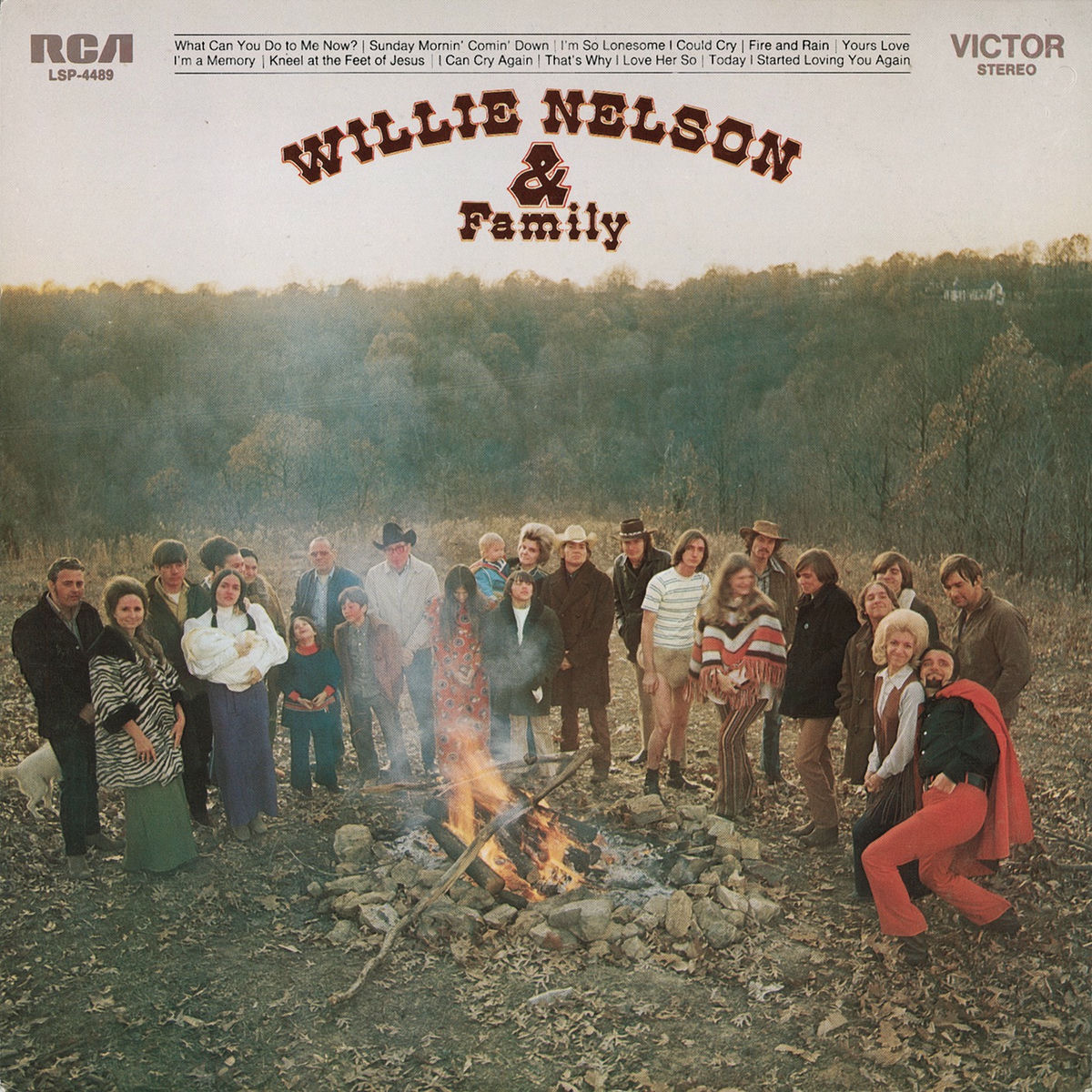 Album cover of Willie Nelson And Family
