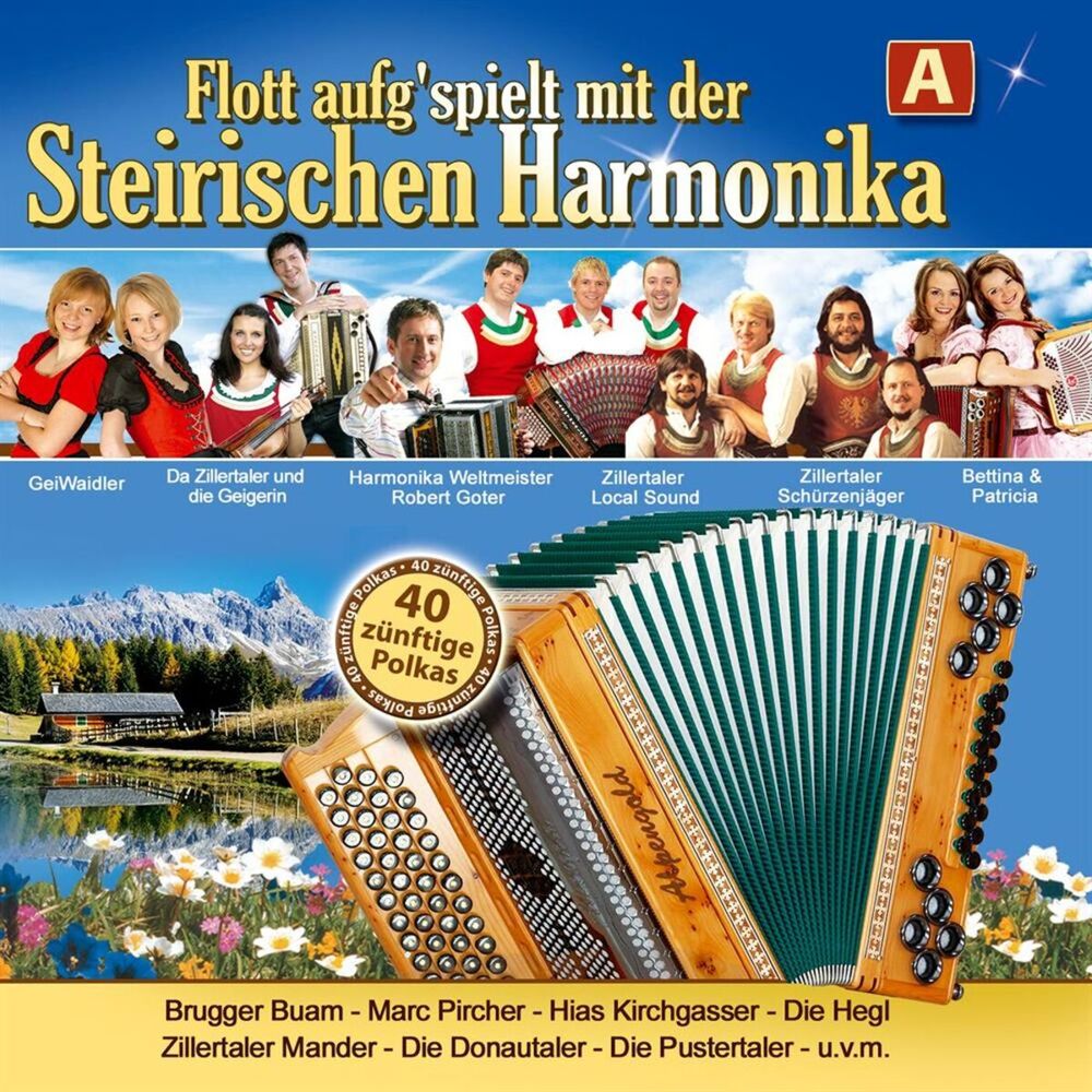 Picture of Flott aufg'spielt mit der Steirischen Harmonika - A