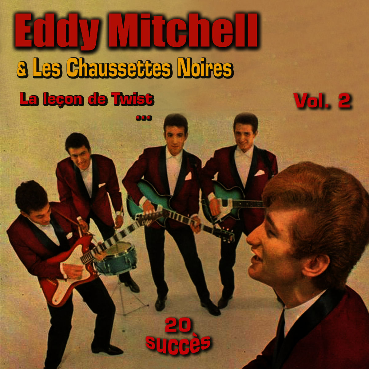 Album cover of La leçon de twist - Eddy Mitchel & Les Chaussettes Noires Vol. 2