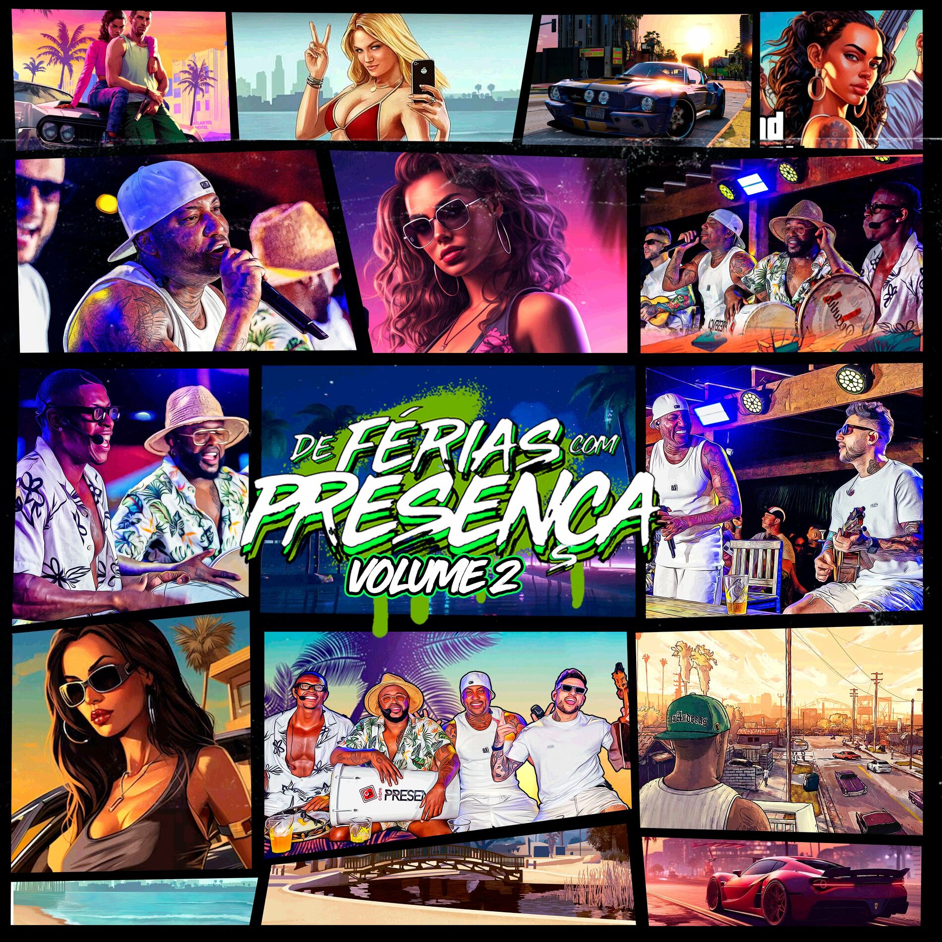 Album cover of De Férias Com Presença, Vol. 2 (Ao Vivo)