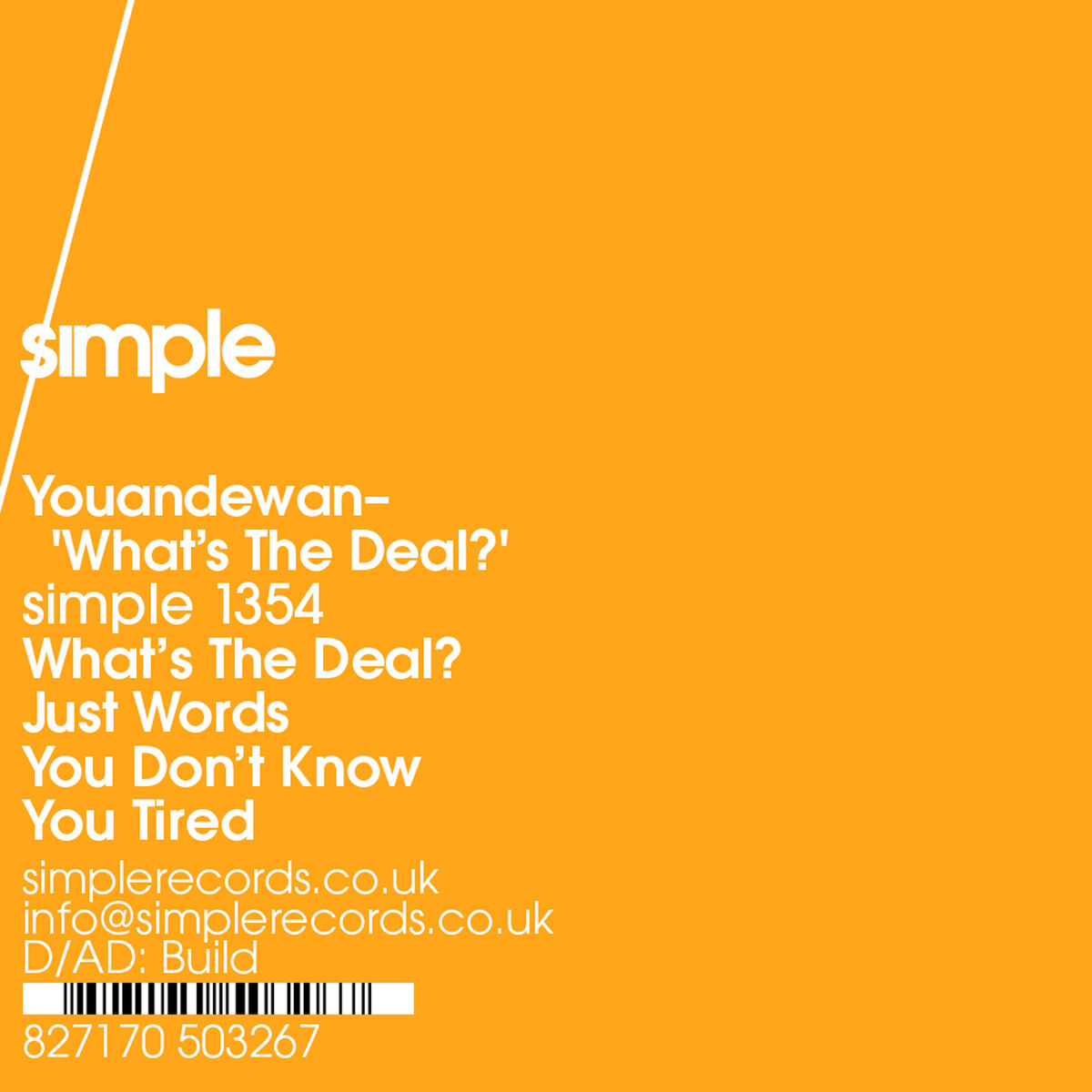 Album cover of What's The Deal?