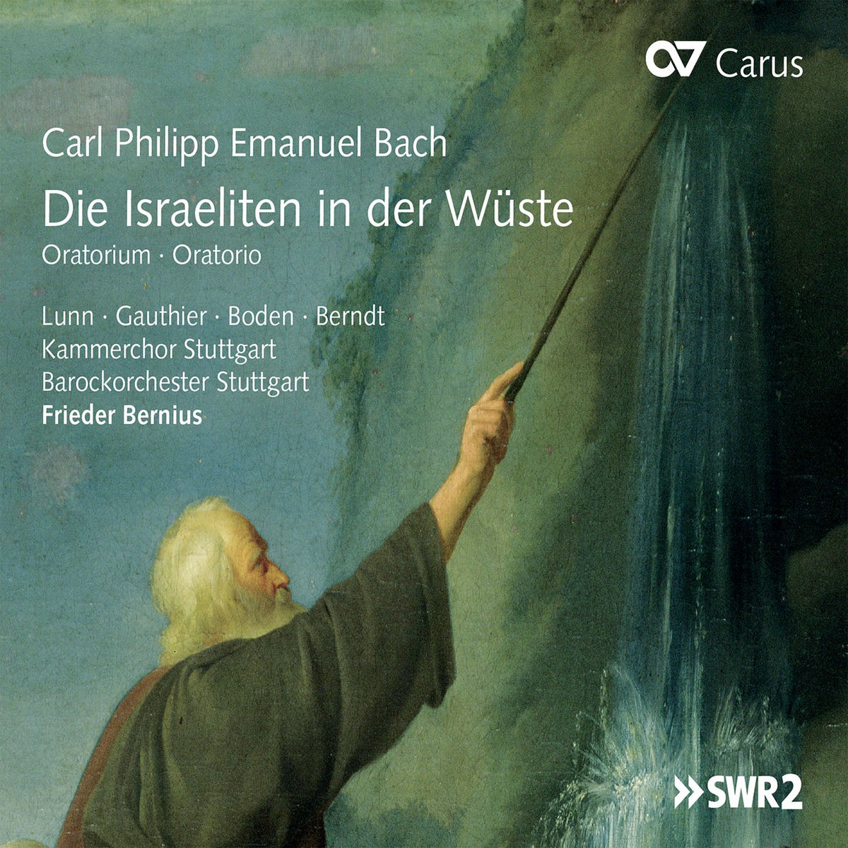 Album cover of Carl Philipp Emanuel Bach: Die Israeliten in der Wüste