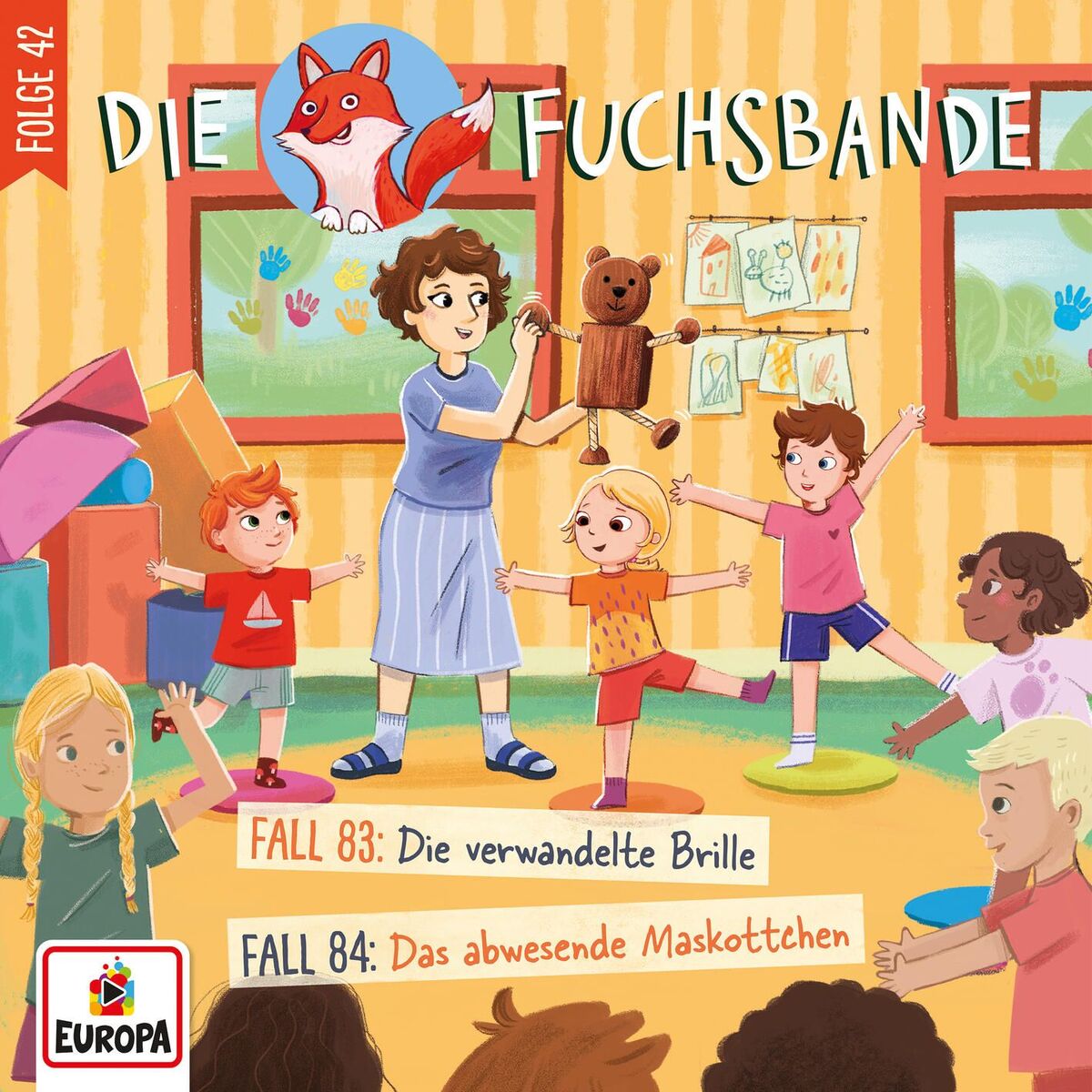 Album cover of Folge 42: Fall 83: Die verwandelte Brille/Fall 84: Das abwesende Maskottchen