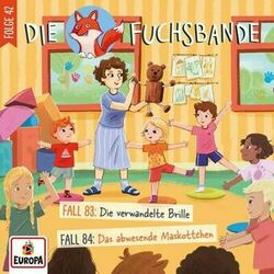 Cover of Folge 42: Fall 83: Die verwandelte Brille/Fall 84: Das abwesende Maskottchen