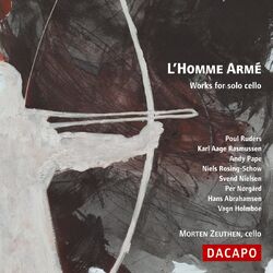 Cover of Ruders: Bravour Studies / Holmboe: Cello Sonata