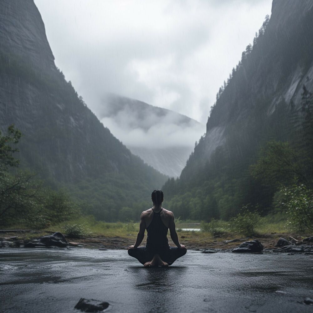 Picture of Rain Symphony: Lyrical Streams for Yogic Balance