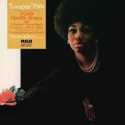 Cover of Leontyne Price - Five Great Operatic Scenes from La Traviata, Eugene Onegin, Don Carlo, Ariadne, Fidelio