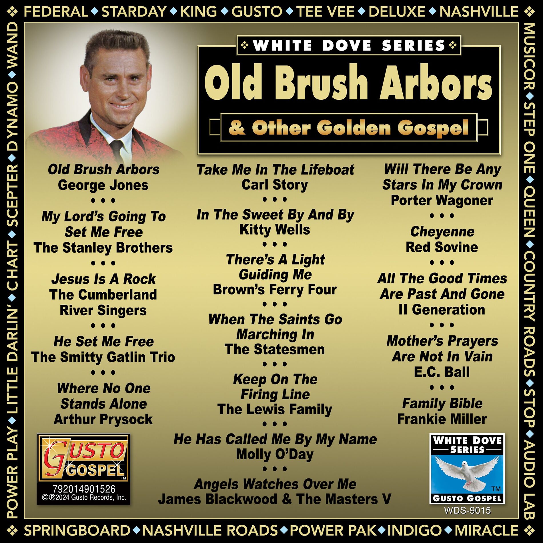 Album cover of Old Brush Arbors & Other Golden Gospel