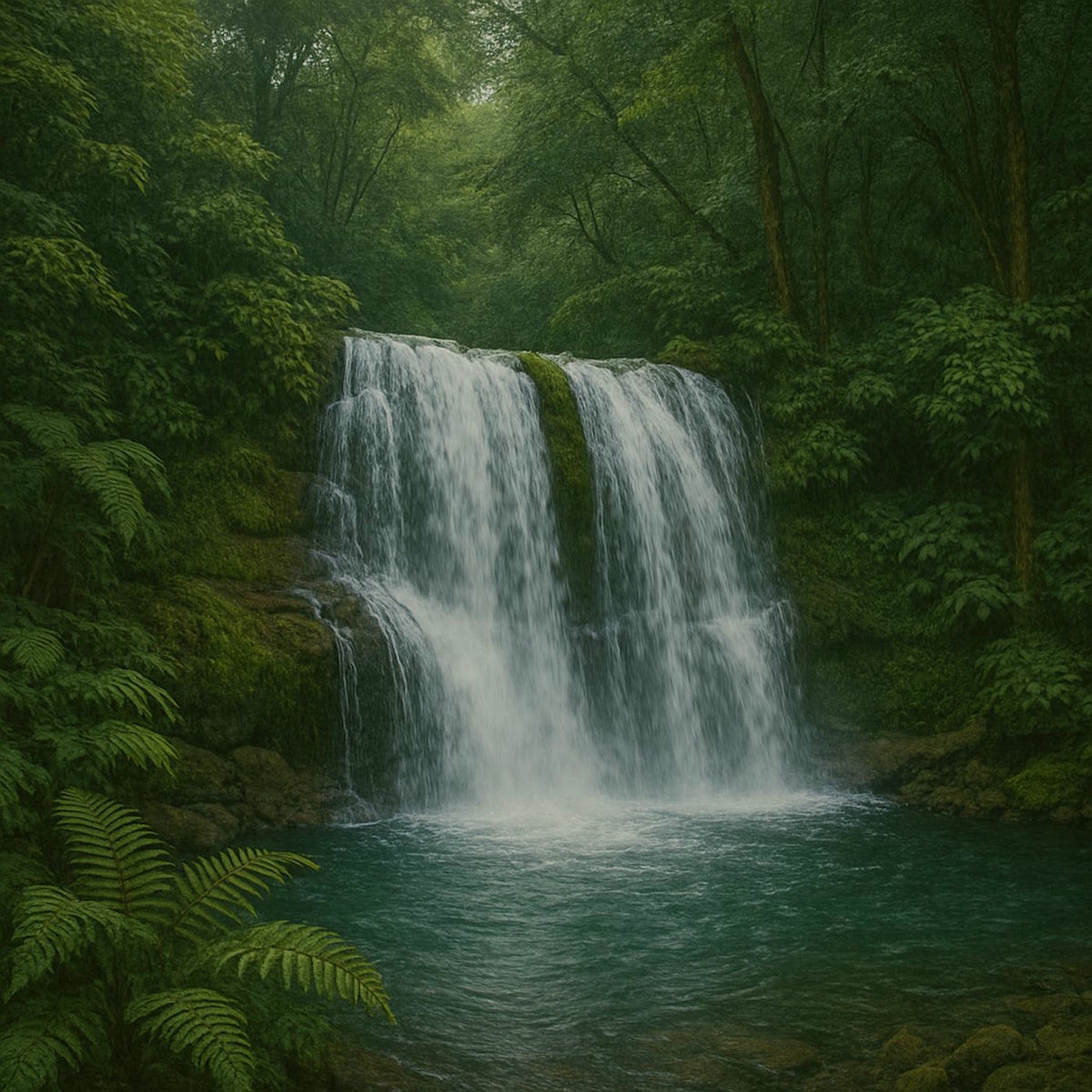 Album cover of 0 Hour Zen: Rainforest Water Music