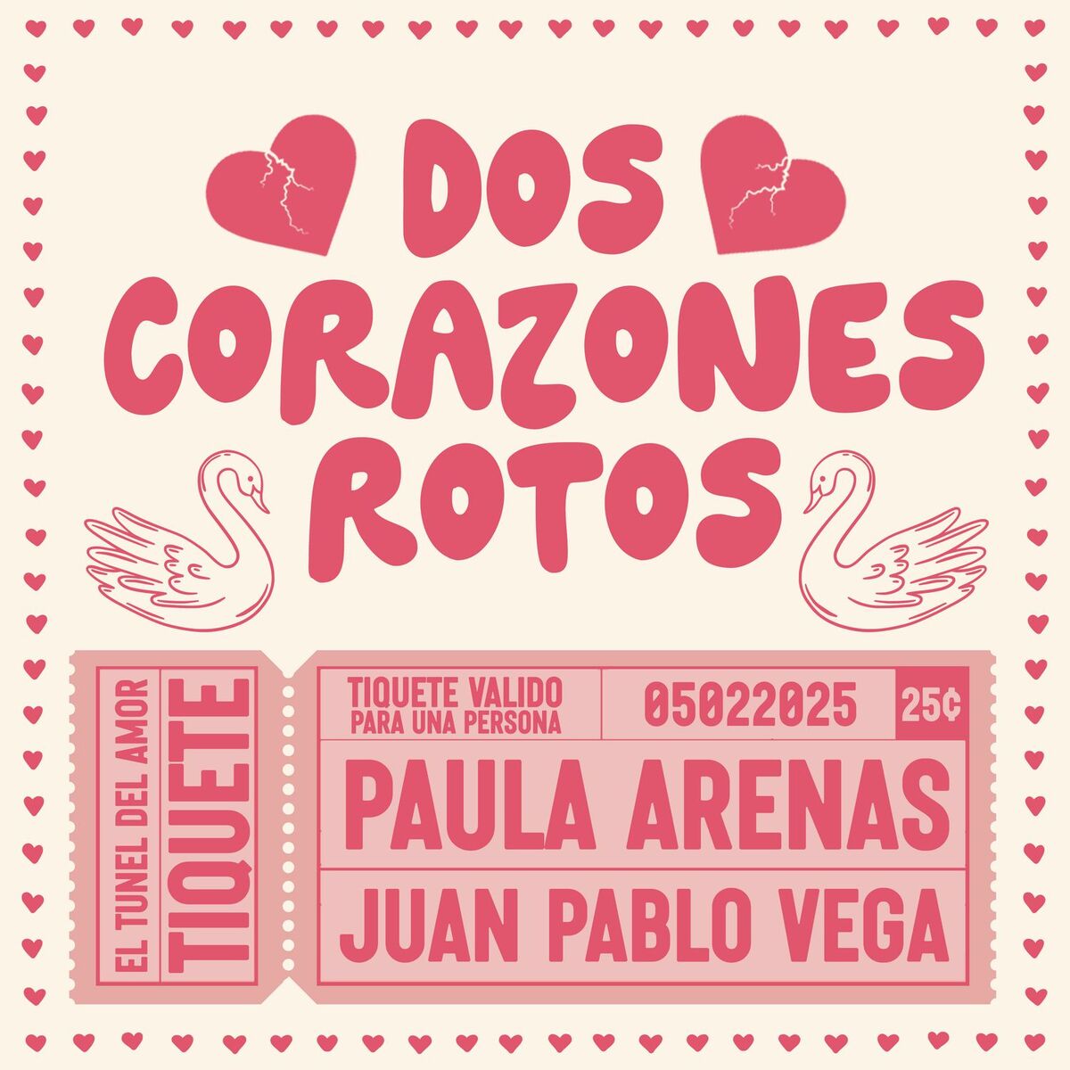 Album cover of Dos Corazones Rotos