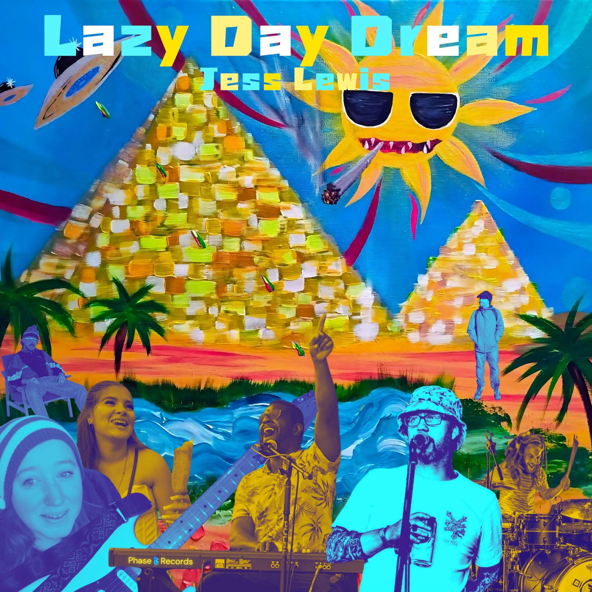 Album cover of Lazy Day Dream (feat. Phase B Music, Miya Rose, Tommy Brown, Diamondback Kid, Richard Carter & Jonathan Fashole-Luke)