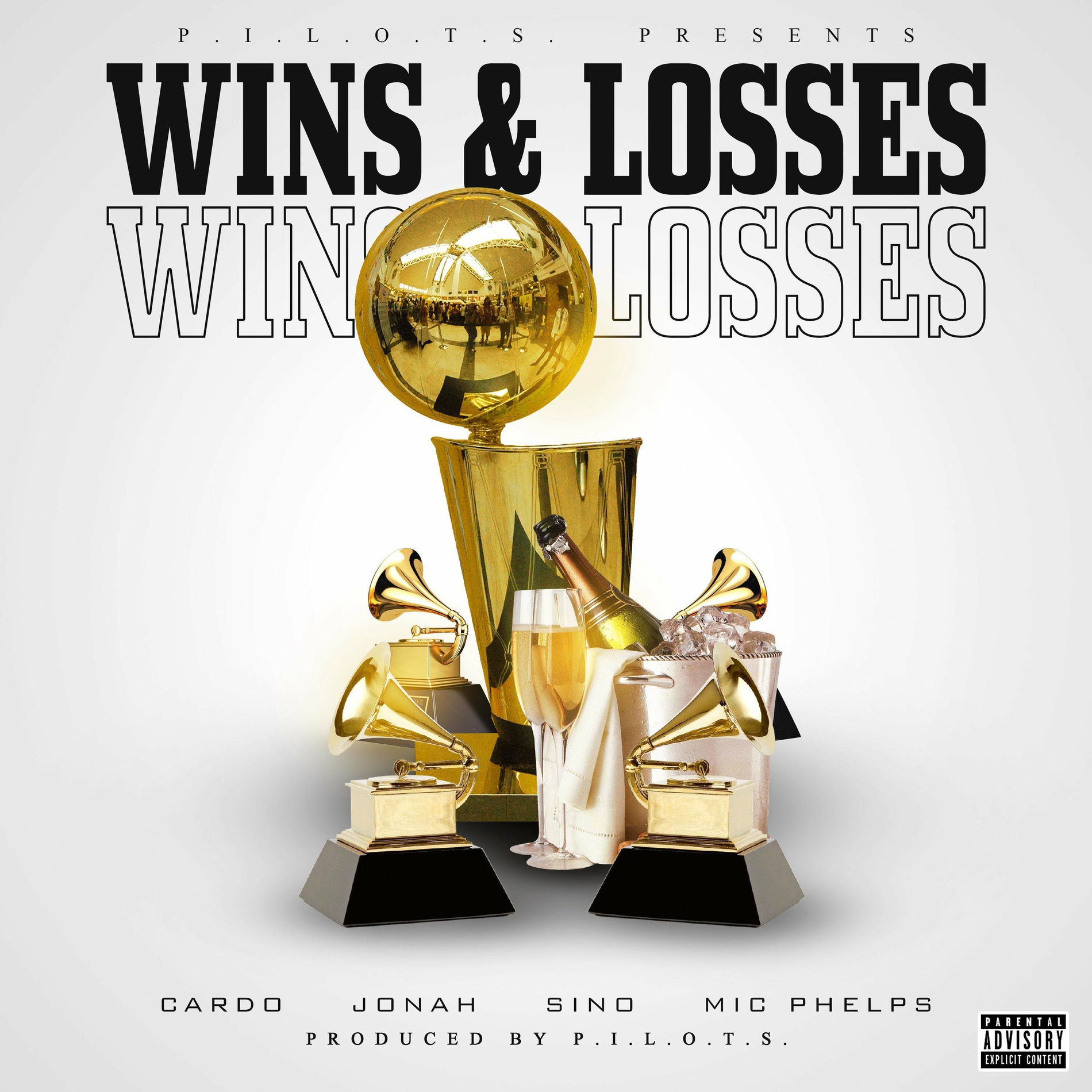 Album cover of Wins & Losses (feat. Jonah, Sino & Mic Phelps)