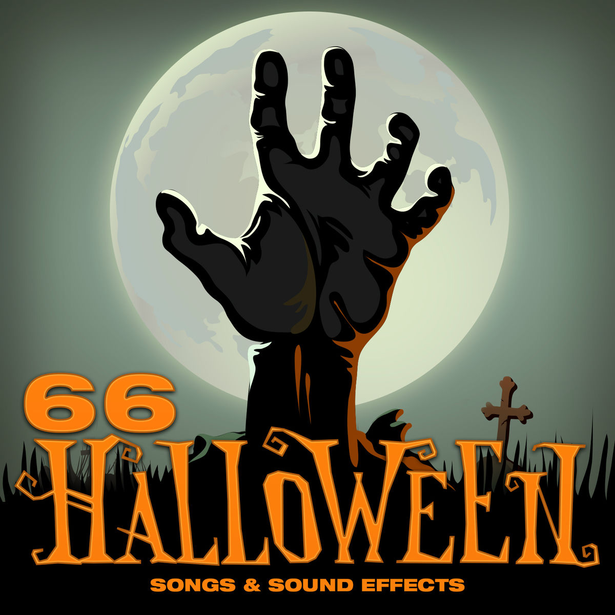 Album cover of 66 Halloween Songs & Sound Effects
