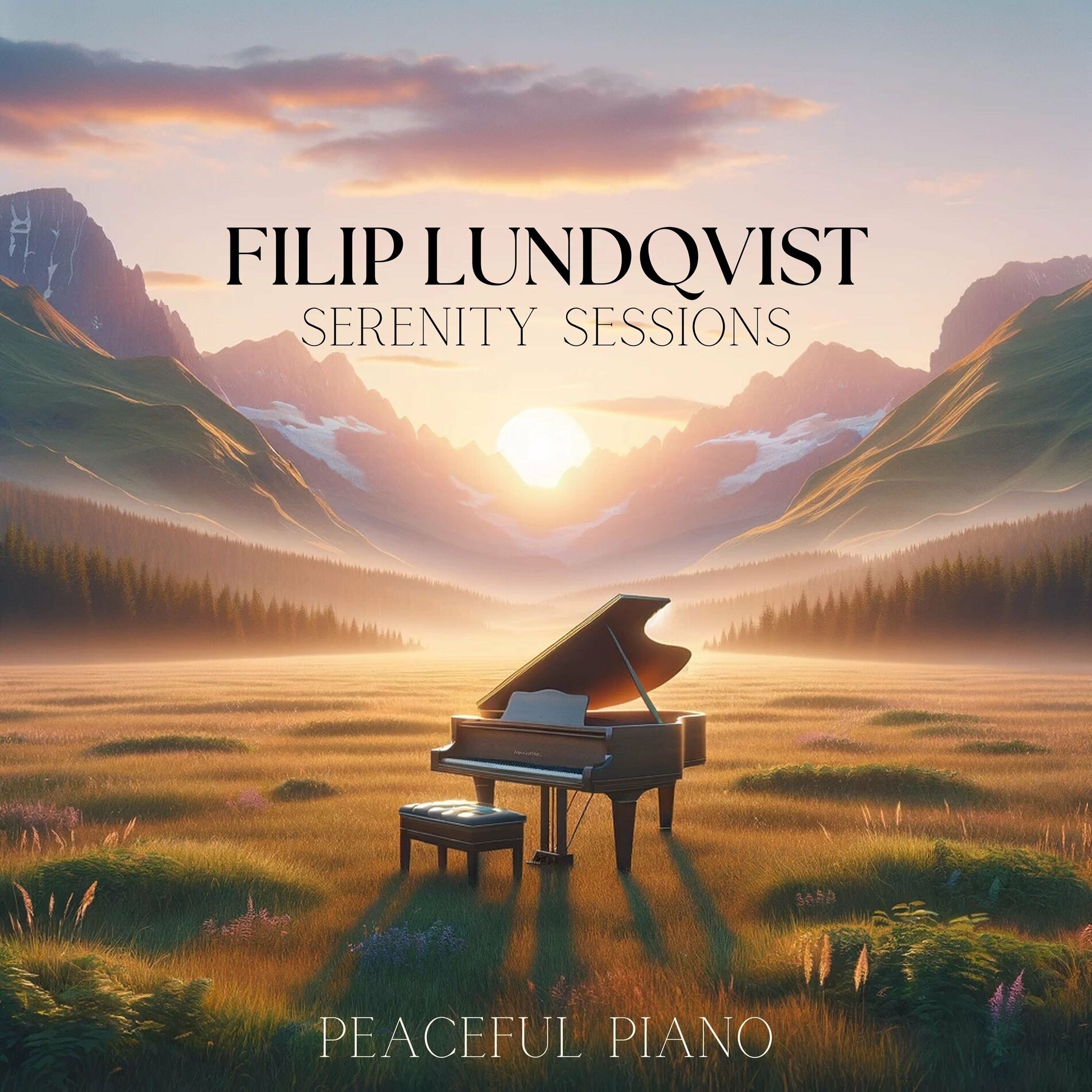 Album cover of Serenity Sessions: Peaceful Piano
