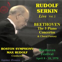 Cover of Rudolf Serkin, Vol. 2 (Live)