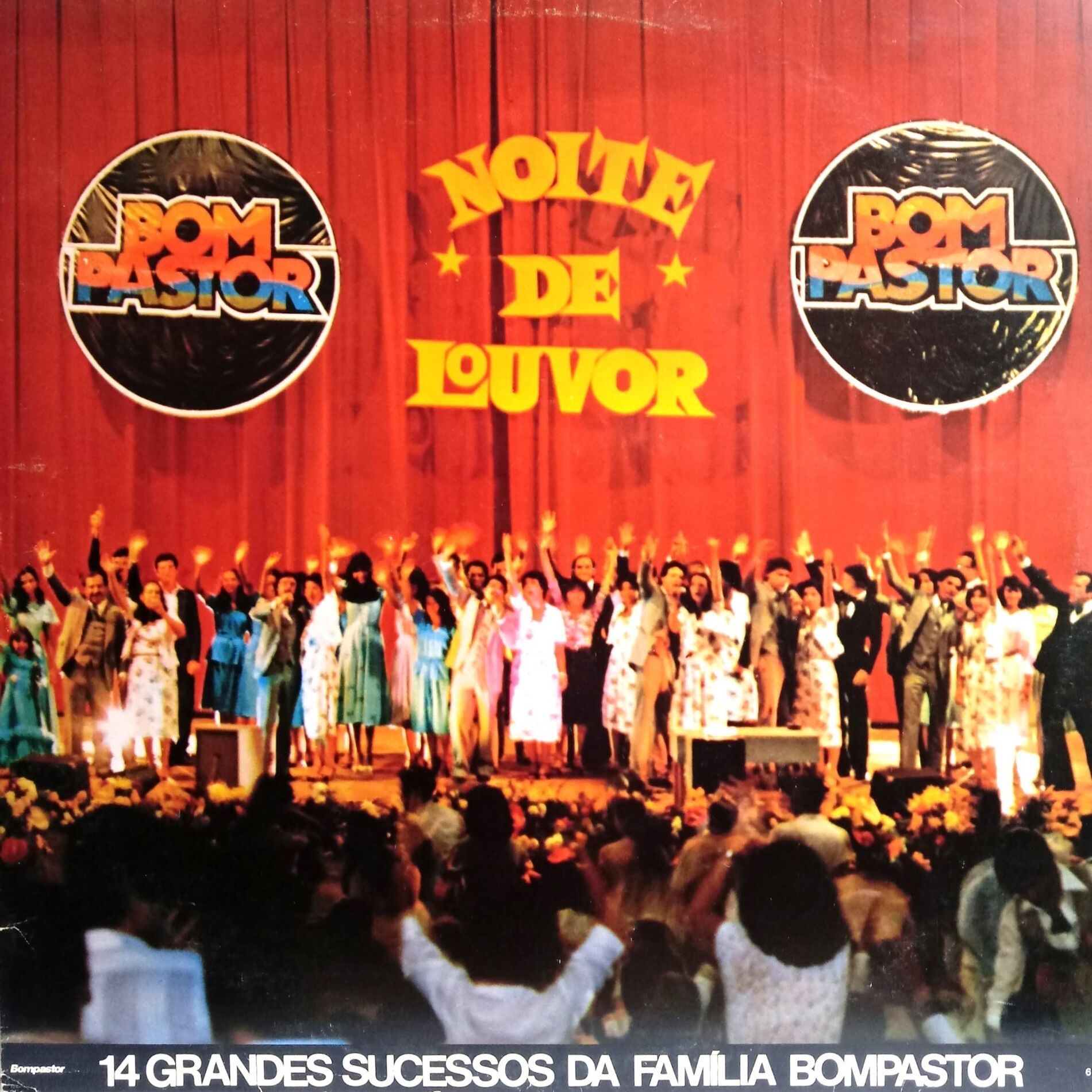 Album cover of Noite de Louvor: 14 Grandes Sucessos da Família Bom Pastor