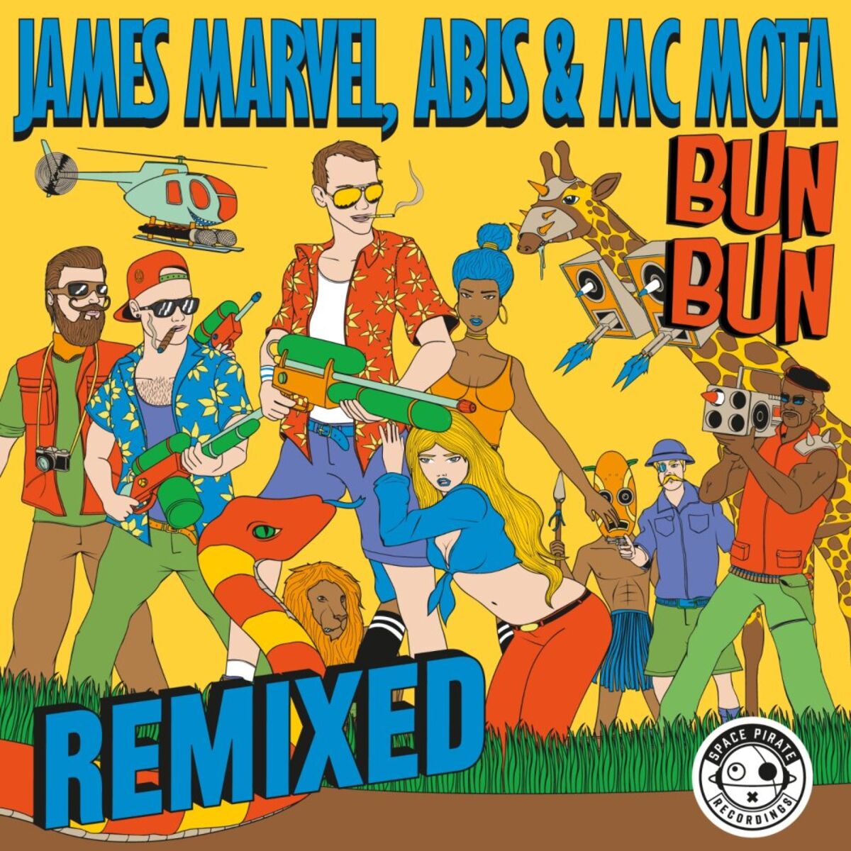 Album cover of James Marvel, ABIS & MC Mota - Bun Bun