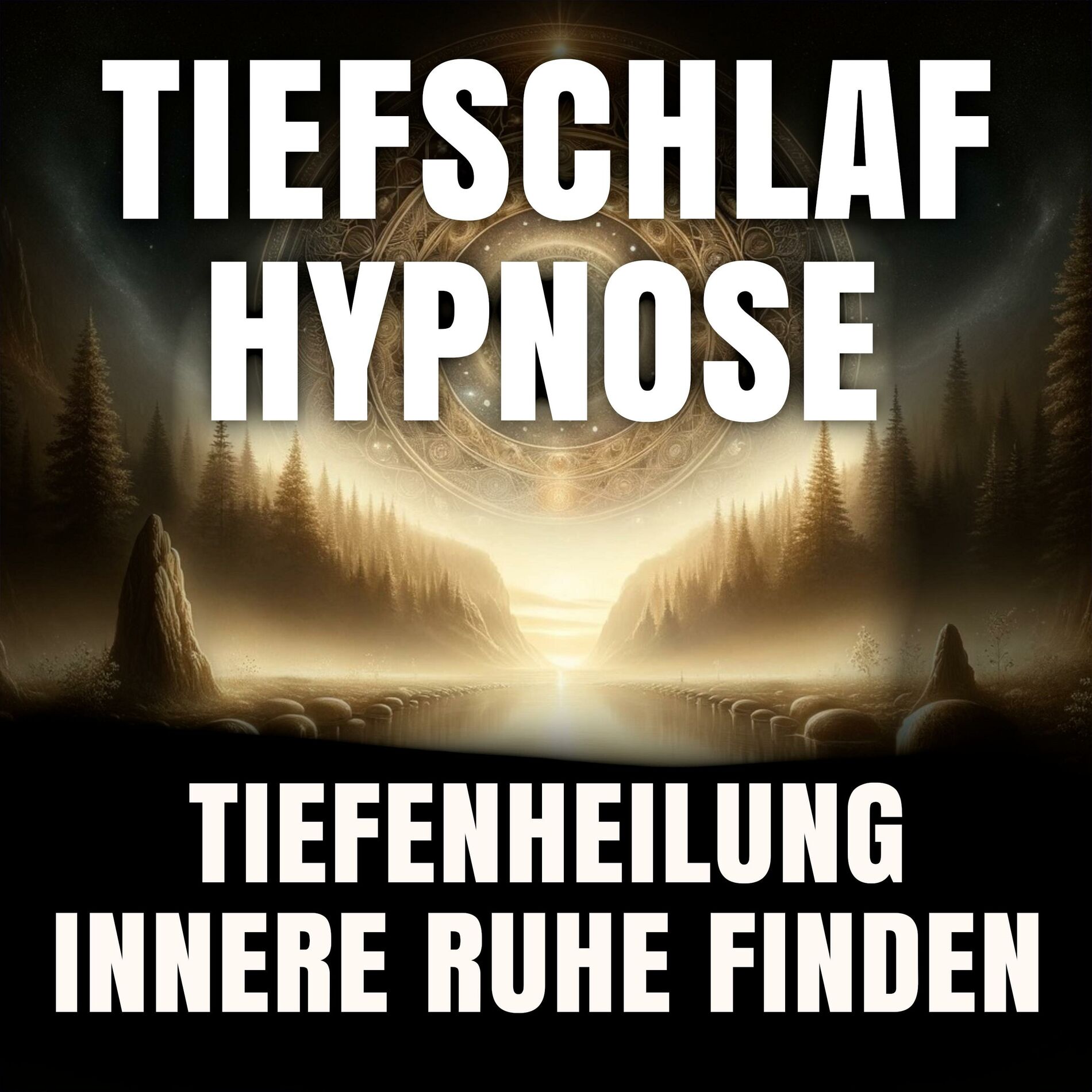 Album cover of Tiefschlaf Hypnose für Tiefenheilung & Um Innere Ruhe Zu Finden