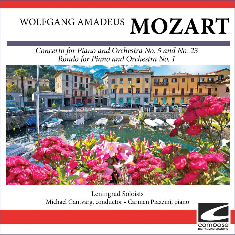 Picture of Wolfgang Amadeus Mozart - Concerto for Piano and Orchestra No. 5 and No. 23 - Rondo for Piano and Orchestra No. 1