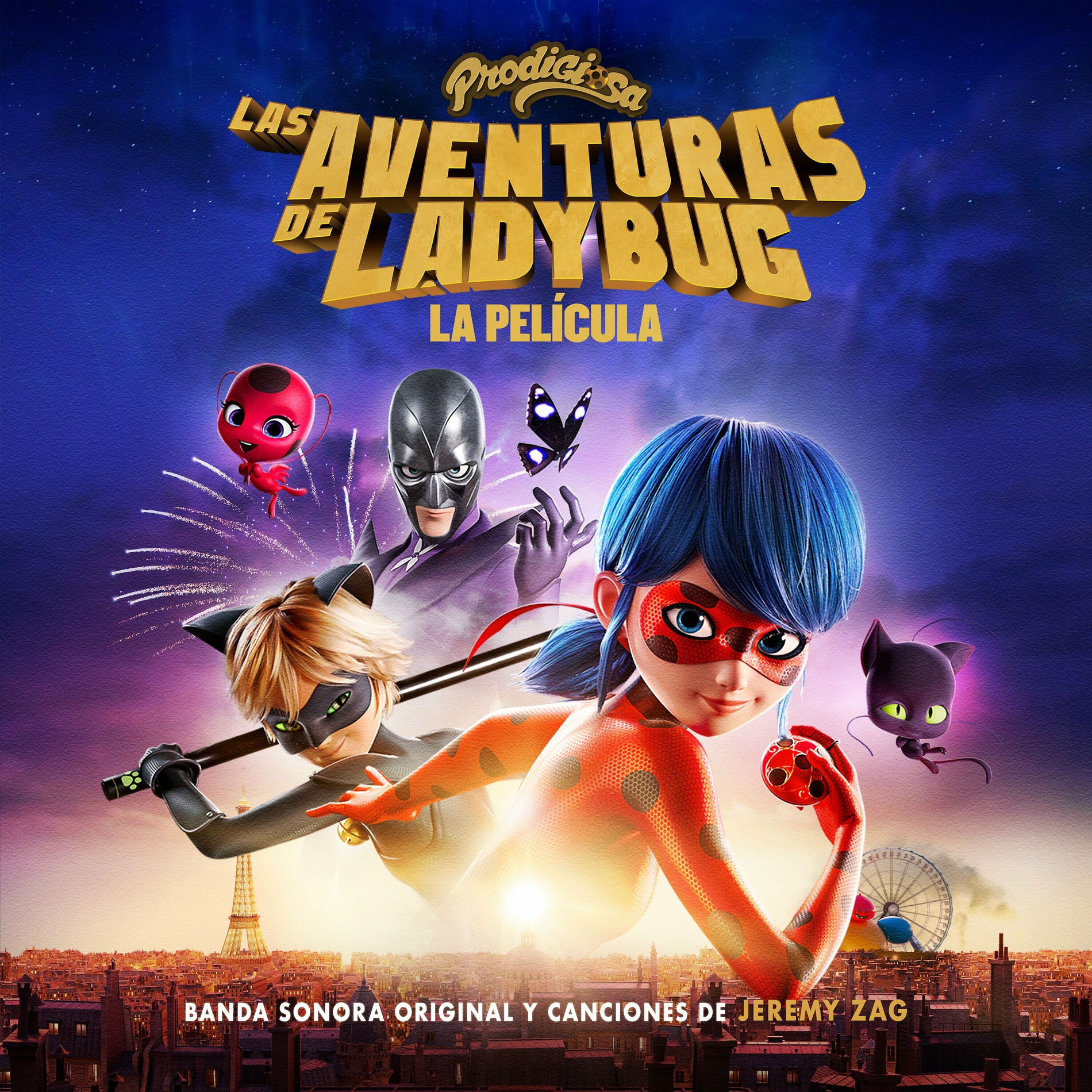 Album cover of Prodigiosa: Las Aventuras de Ladybug – La Película (Original Soundtrack)