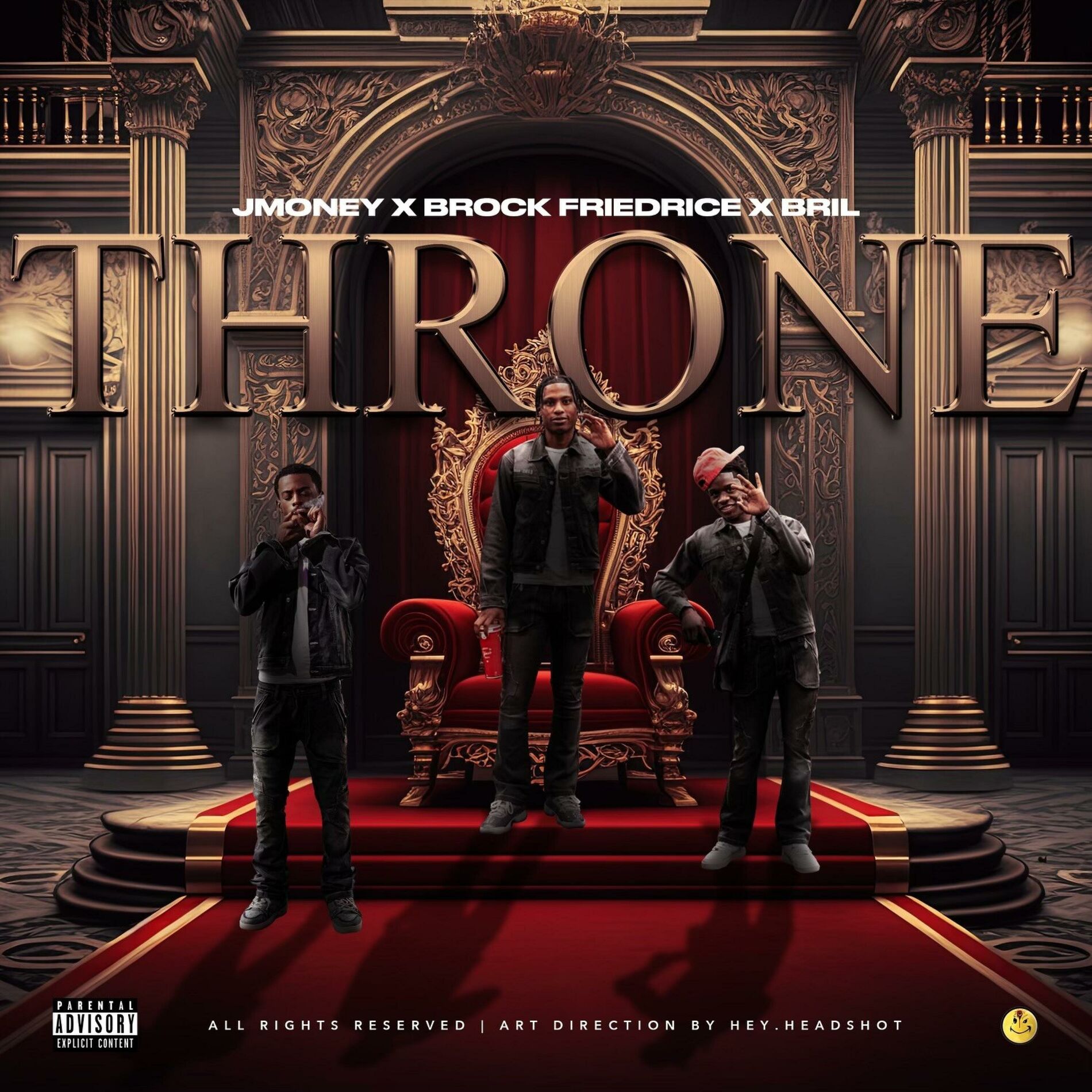 Album cover of THRONE (feat. Bril & Brock)