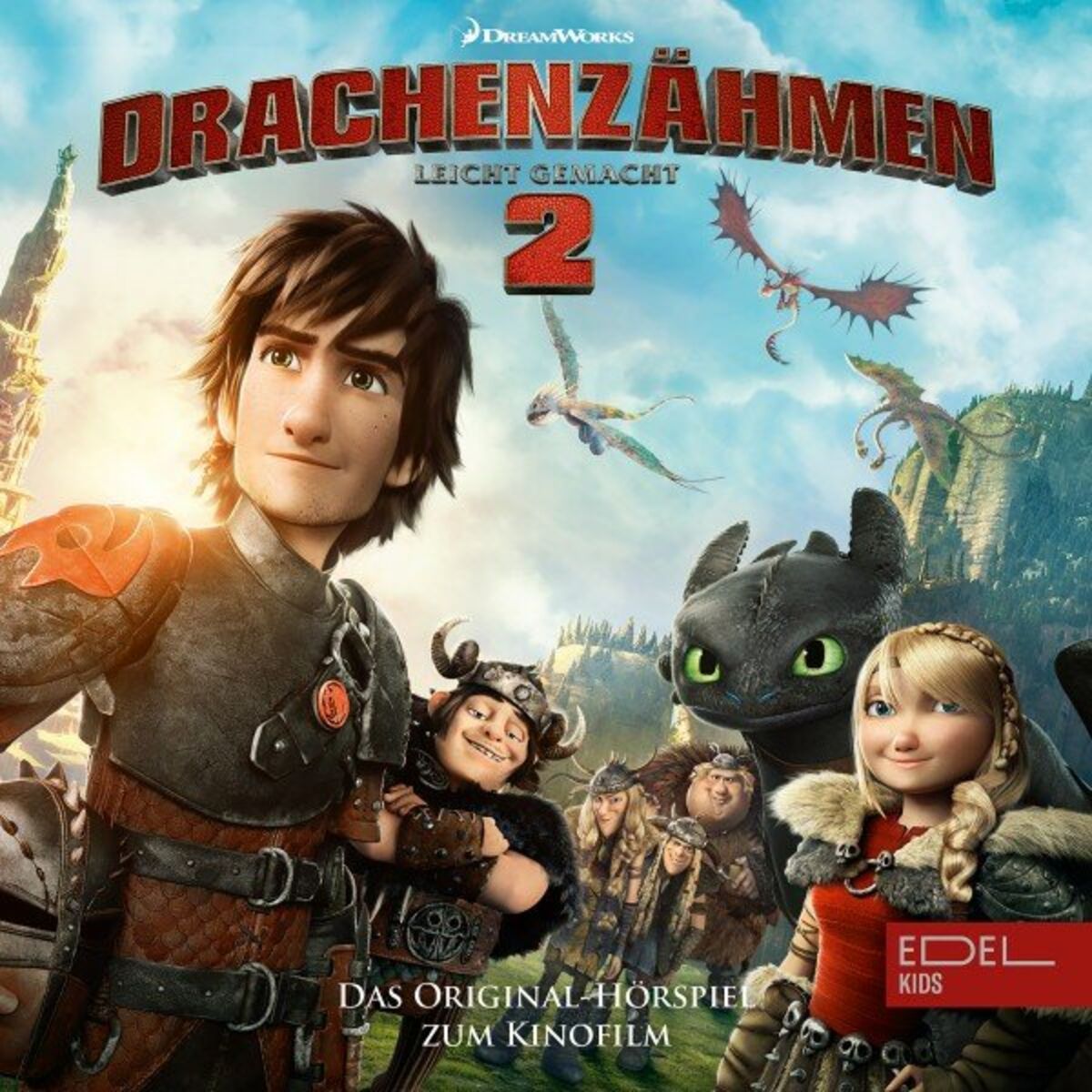 Album cover of Drachenzähmen leicht gemacht 2 (Das Original-Hörspiel zum Kinofilm)