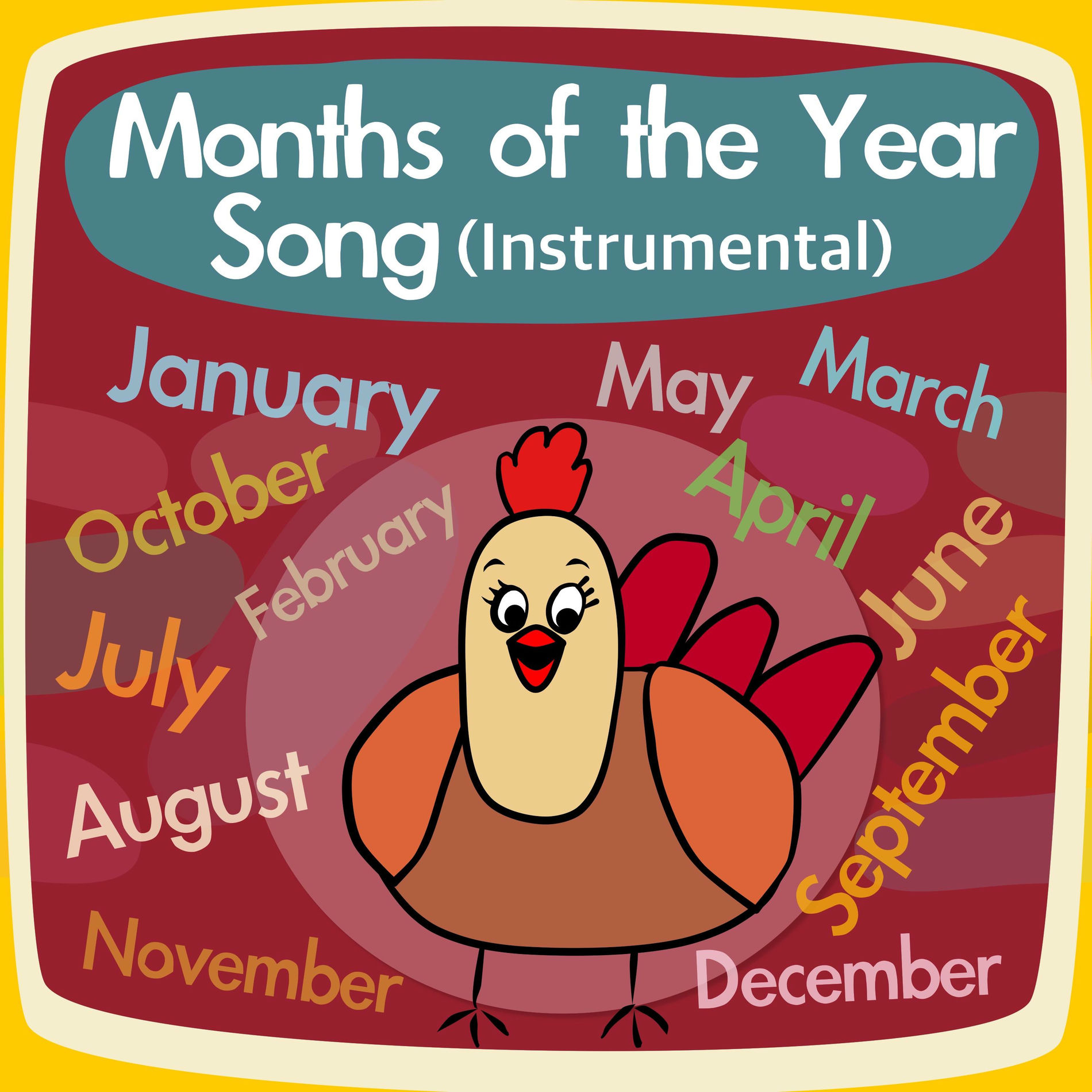 Album cover of Months of the Year Song