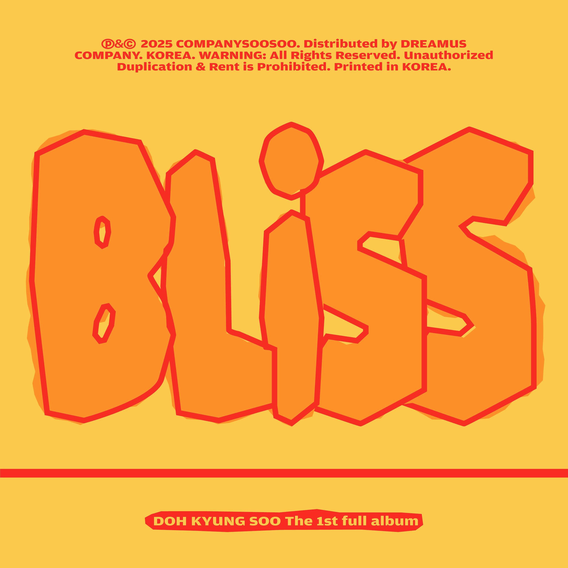 Album cover of The 1st full album [BLISS]
