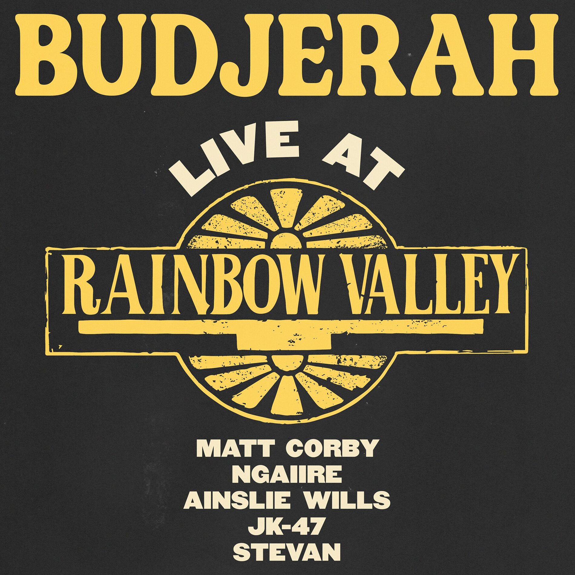 Album cover of Budjerah (Live At Rainbow Valley)