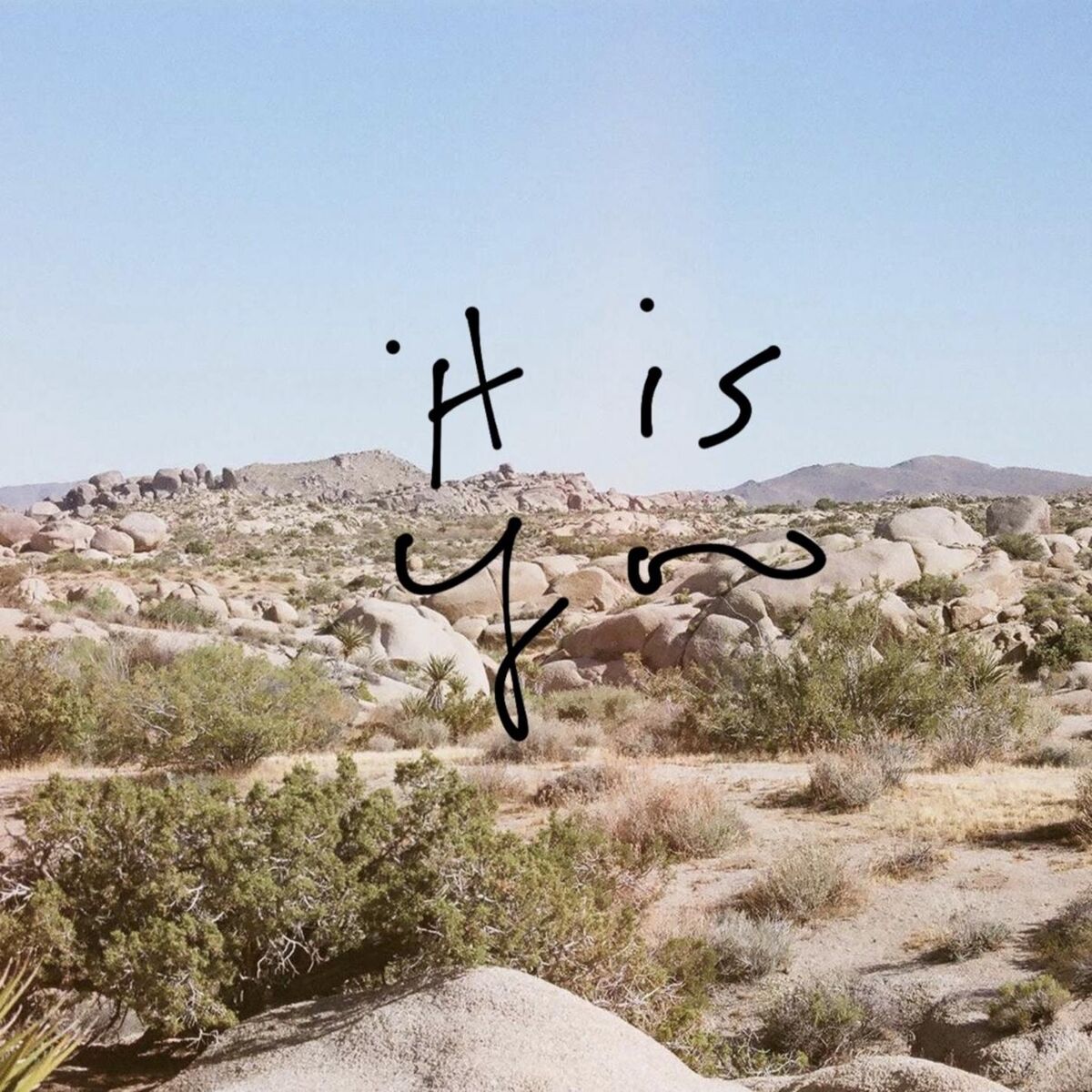 Album cover of it is you