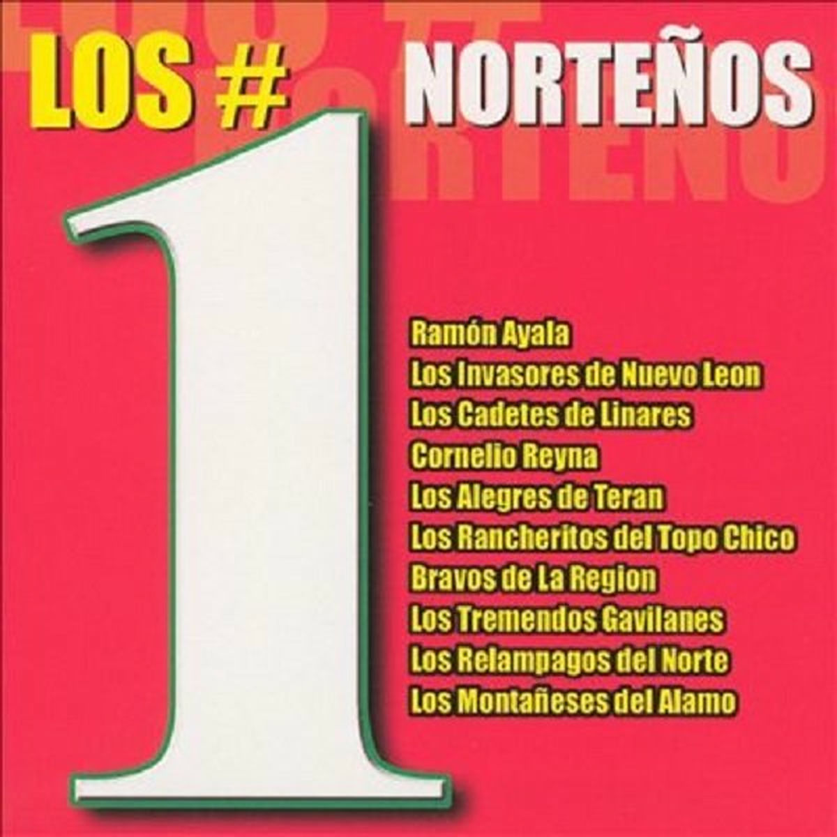 Album cover of Los #1 Nortenos
