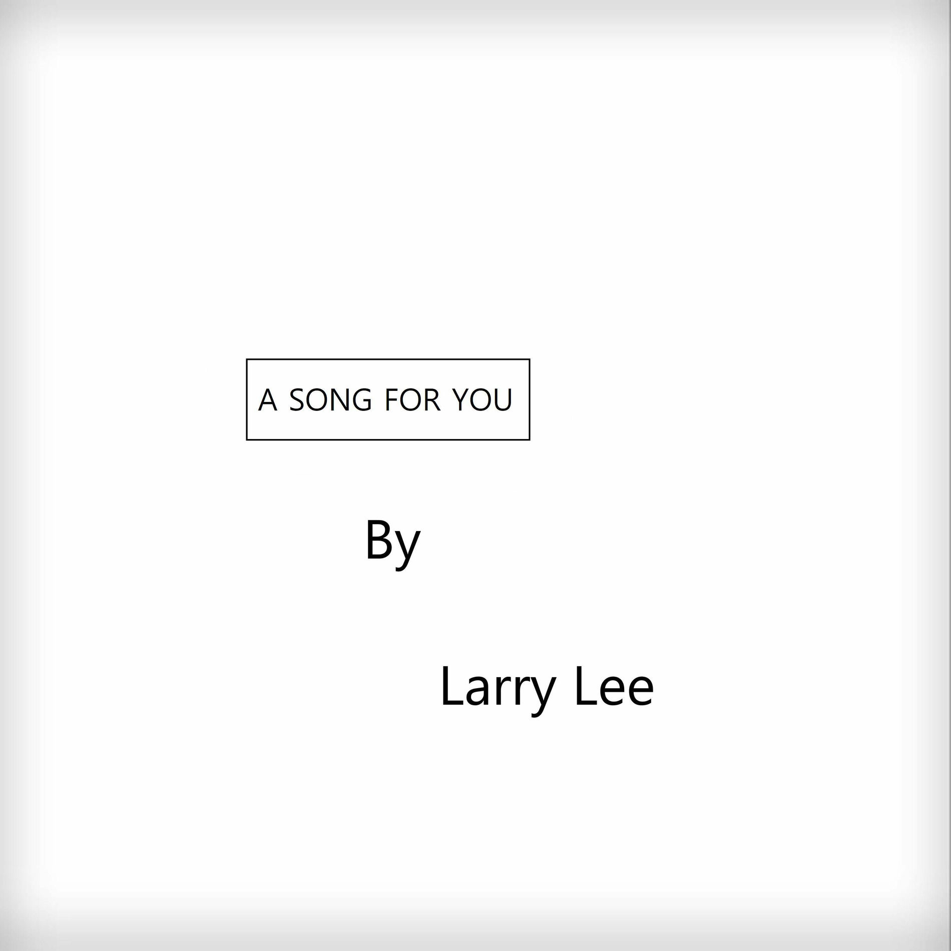 Album cover of A Song For You