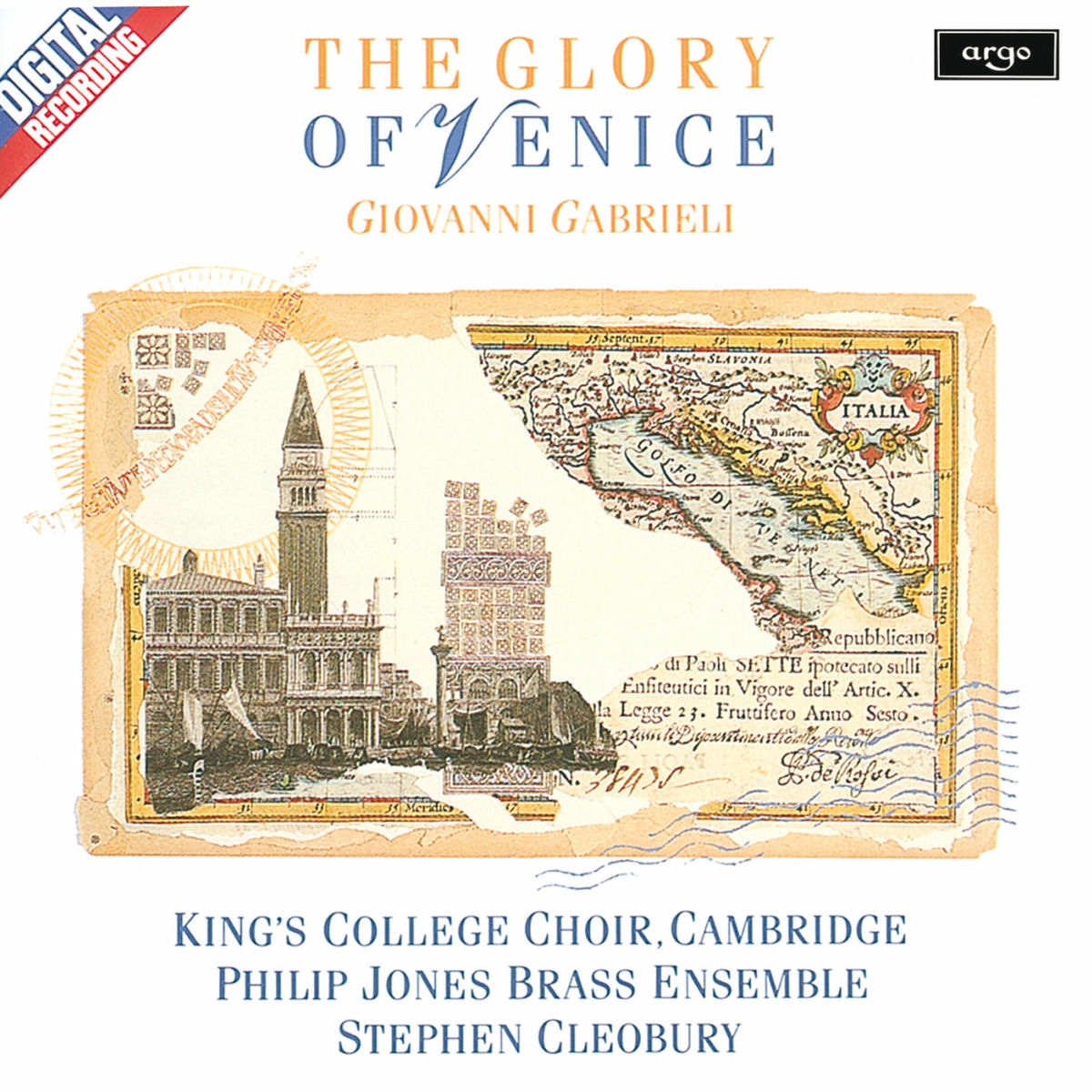 Album cover of Gabrieli: The Glory of Venice