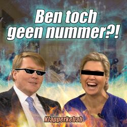 Cover of Ben toch geen nummer
