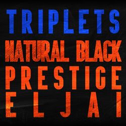 Cover of Reggae Triplets: Natural Black, Prestige and Eljai