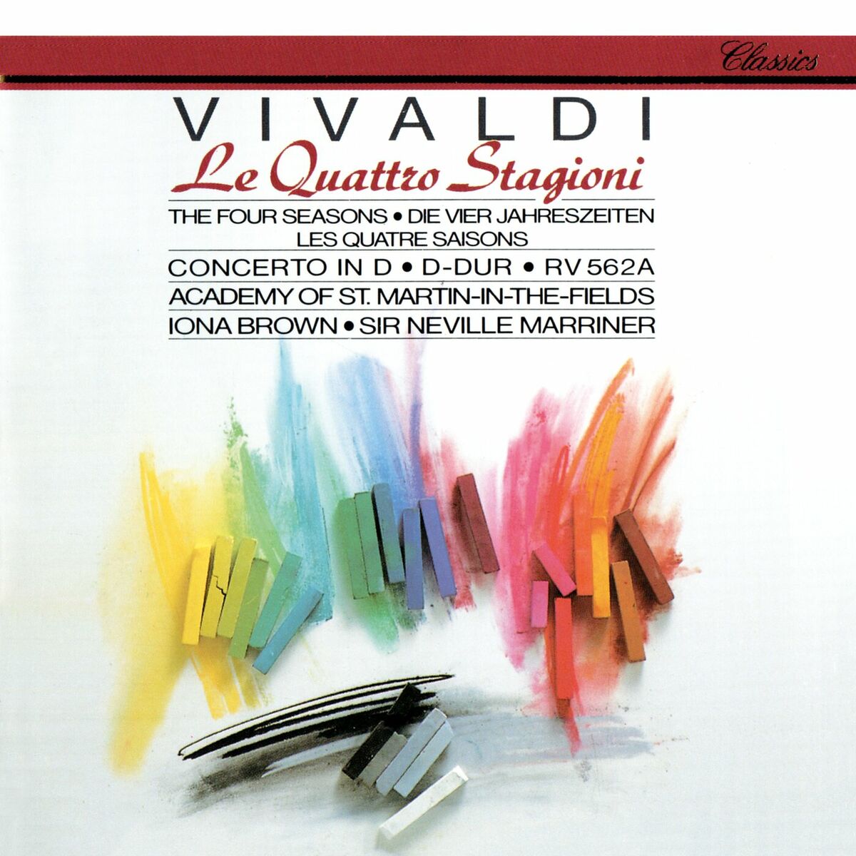 Album cover of The Four Seasons, Violin Concerto in F Major, Op. 8, No. 3, RV 293 