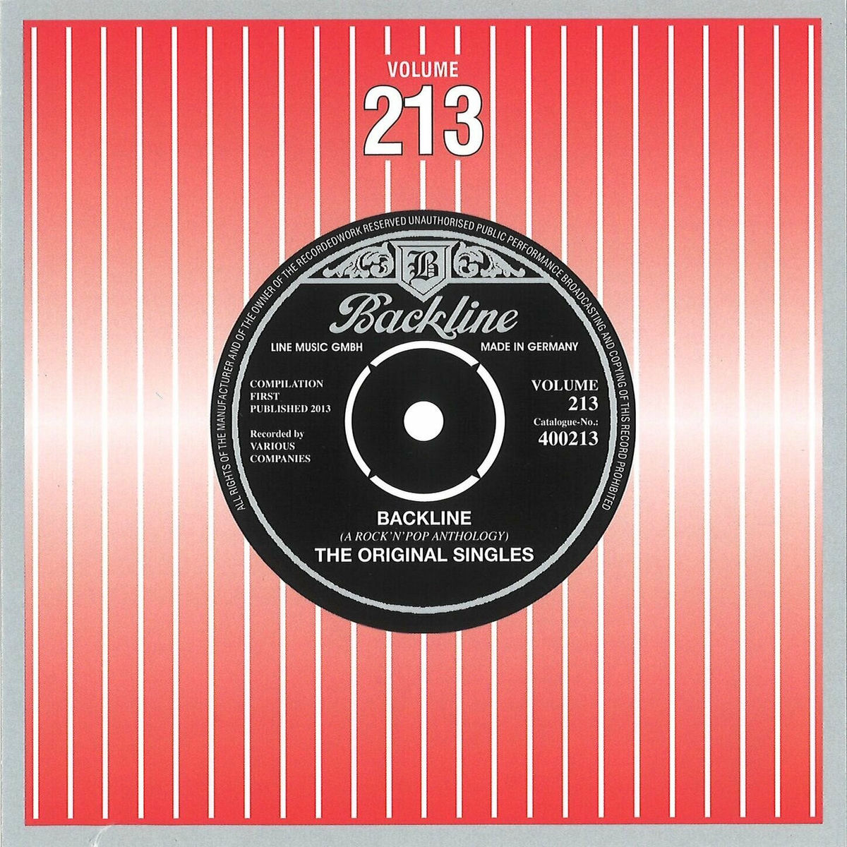 Album cover of Backline, Vol. 213