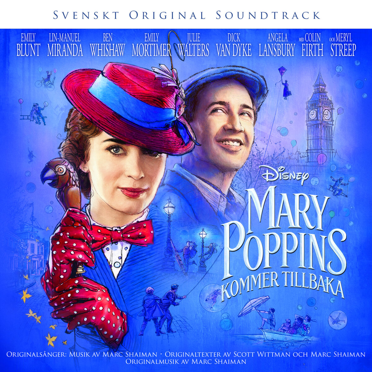 Album cover of Mary Poppins kommer tillbaka (Svenskt Original Soundtrack)