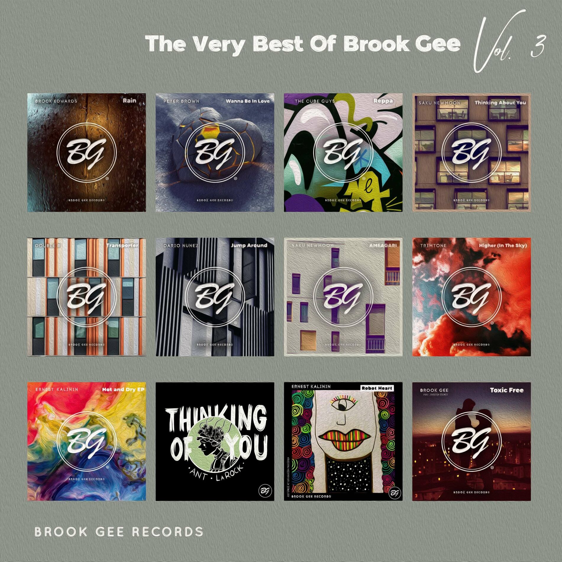 Album cover of The Very Best of Brook Gee, Vol. 3